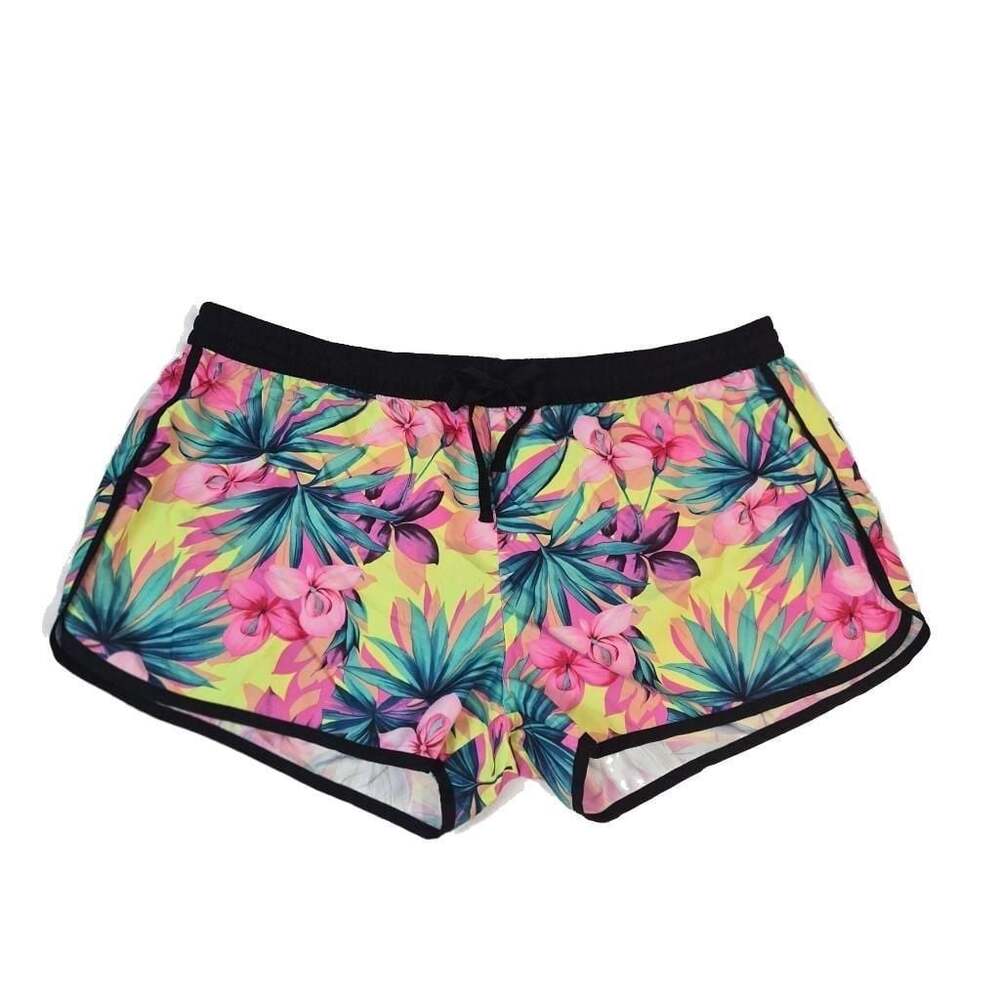 Calzedonia Tropical Floral Print Athletic Swim‎ Shorts